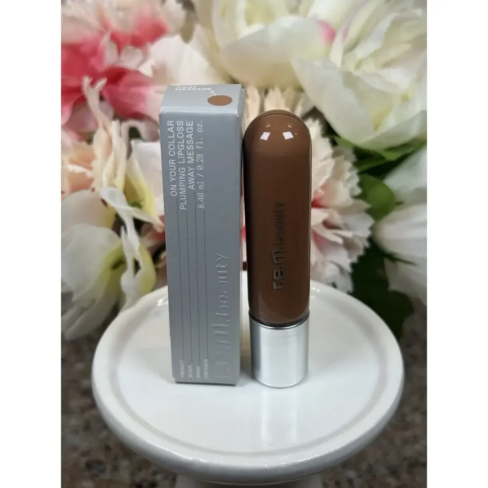 r.e.m. beauty On Your Collar Plumping Lipgloss Away Message 0.28 oz